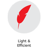Light & Efficient